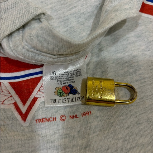 Vintage 1991 Montreal Canadians T-Shirt - Picture 3 of 3